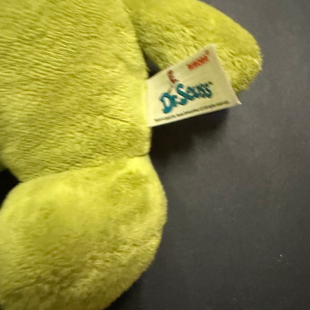 Dr Seuss The Grinch Plush Aurora Lime Green Stuffed Animal Toy 9.5 inch - Picture 4 of 8